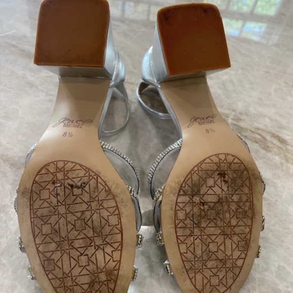 Jewel Badgley Mischa Fidelity Ankle Strap Evening Sandals, Size 8.5 - Picture 8 of 8